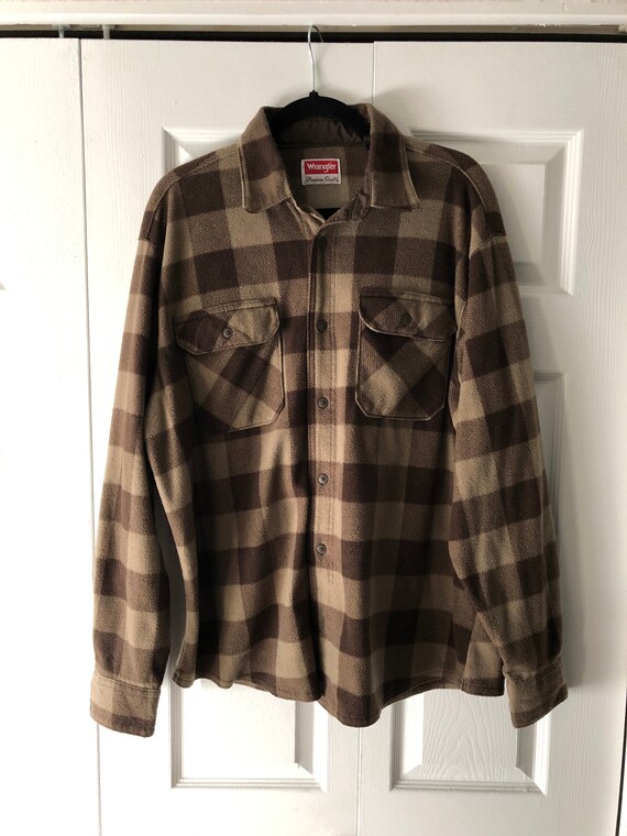 Vintage Wrangler Flannel Coat