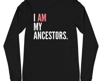 Reminder to Reconnect Black + Pink Unisex Long Sleeve Tee