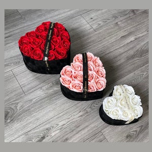 Heart shaped Soap Box With Rose Flowers Perfect Valentine's - Temu