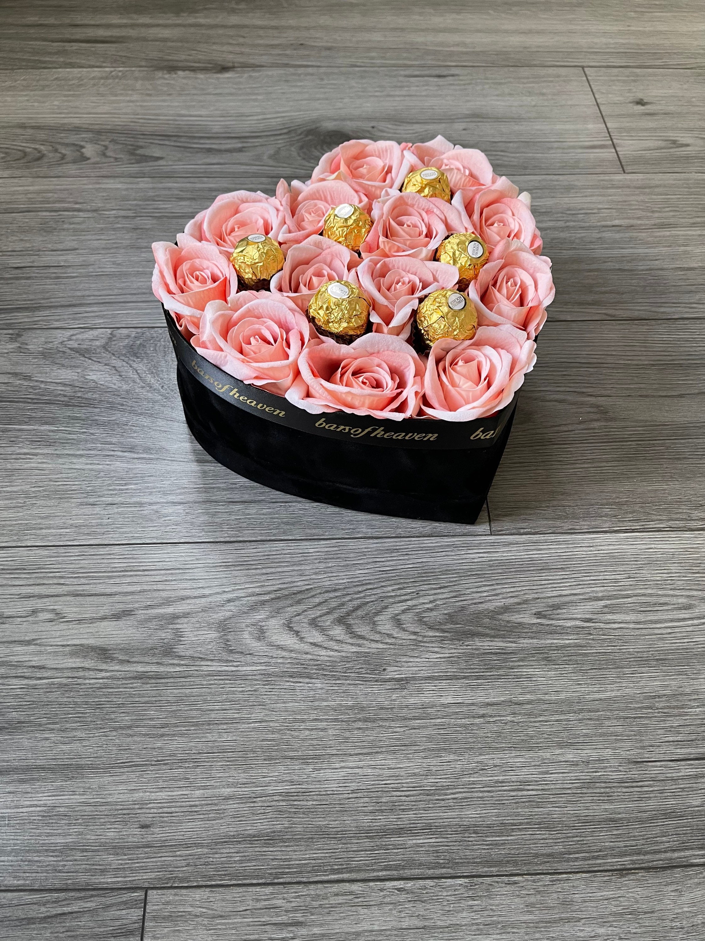 Flower and chocolate heart shaped box DIY perfect for any special  occasion!! 