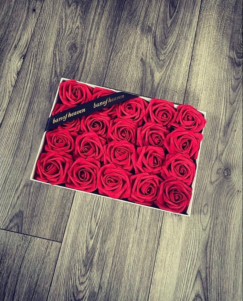 Luxury Rose Box Gift Hamper Home Decor Flower Arrangement Etsy