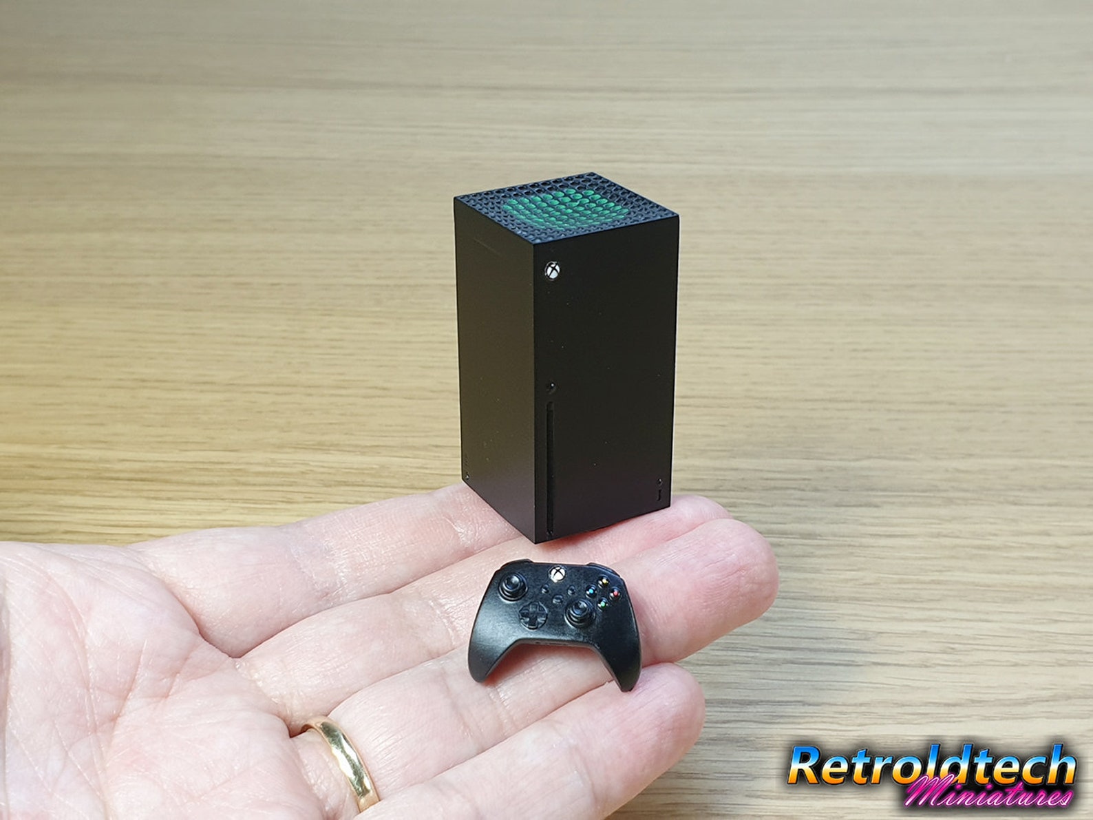 Miniature Microsoft XBOX Series X 3D Printed Unfinished Etsy