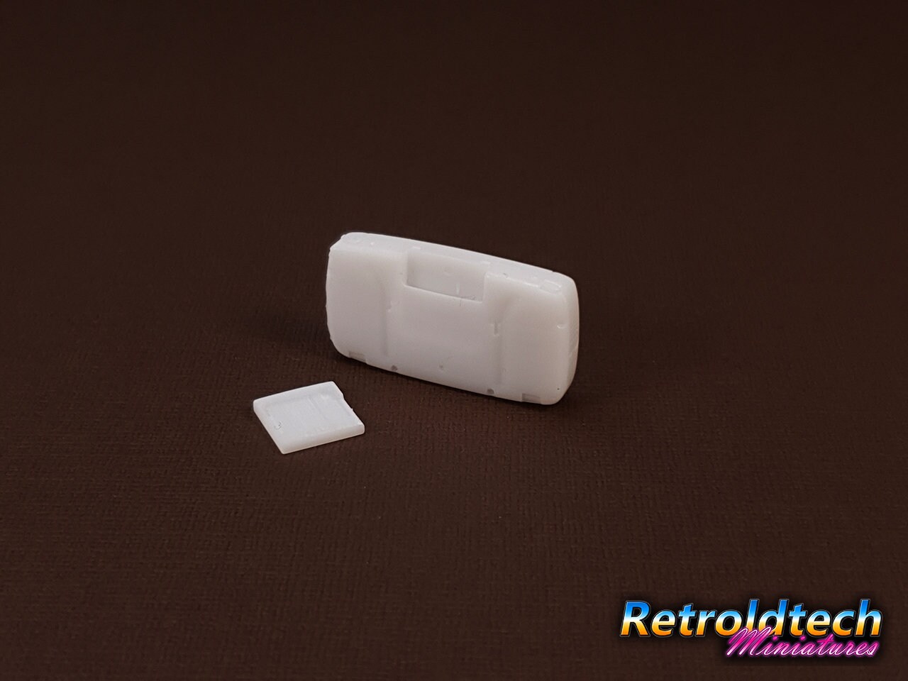 Unfinished 3D Printed Miniature SEGA Game Gear