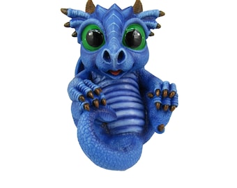 Blue and Purple Dragon Collectible Figurine with A Gem Embedded Chest 4.5 Inches Tall 71705 Blue and Purple Dragon Collectible Figurine with A Gem Embedded Chest 4.5 Inches Tall 71705