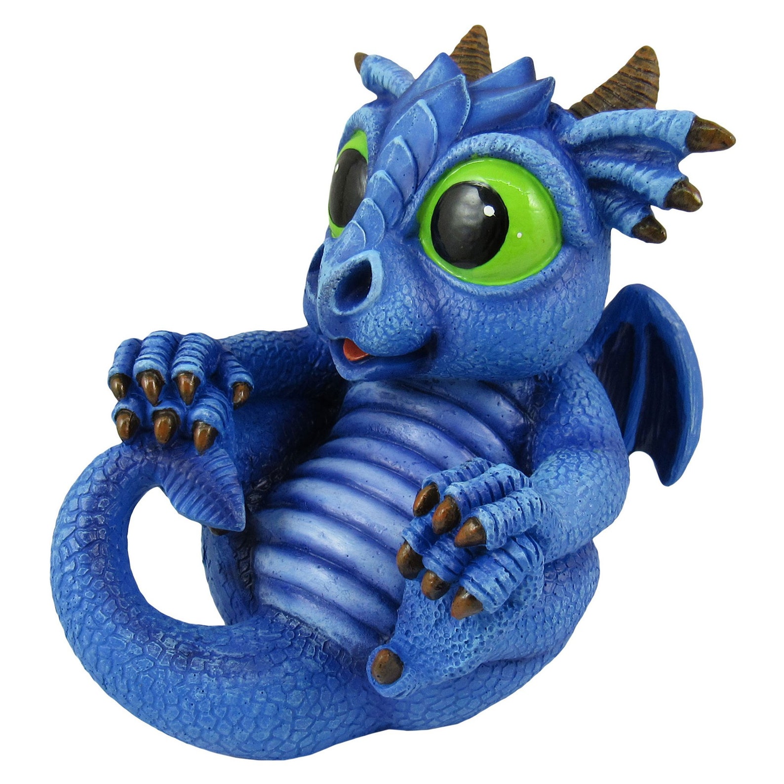 Periwinkle the Sky Dragon Blue Dragon Collectible Figurine | Etsy