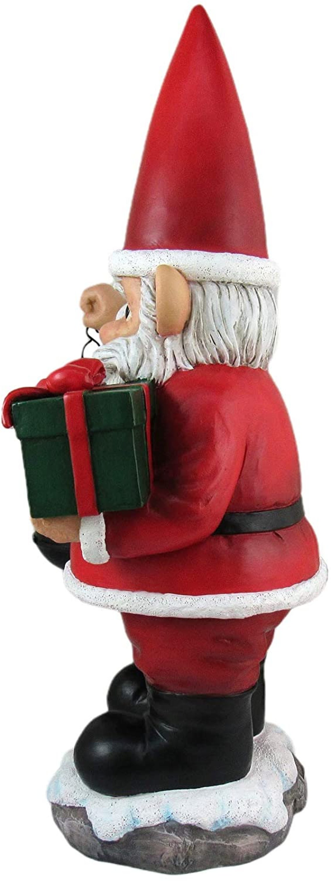 Santa Claus Garden Gnome Statue 18 Christmas House Etsy