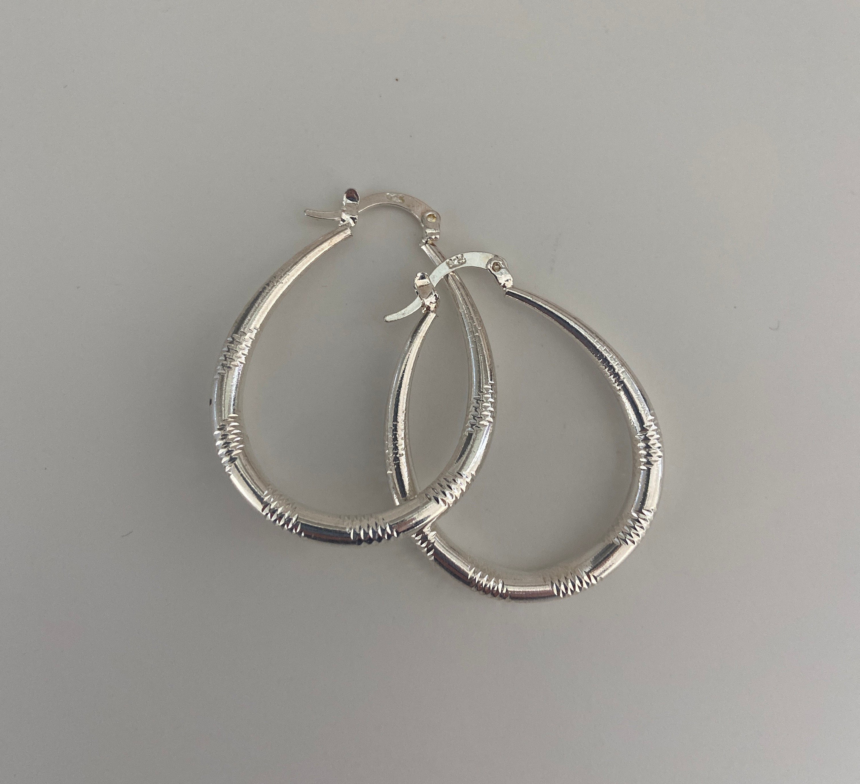 Sterling Silver Cross Dangle Hoop Earring – Online Shop Loveisajewelry