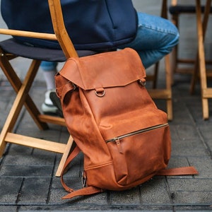Sac à dos, sac à dos de voyage, sac à dos en cuir, sac à dos pour homme, sac à dos en cuir pour ordinateur portable