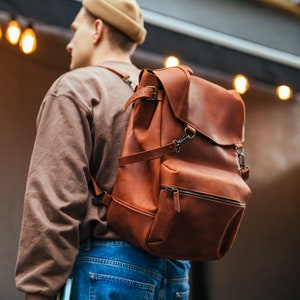 Mochila de viaje,Mochila de cuero,Mochila,Bolso de viaje,Bolso de cuero marrón,Bolsos de viaje para hombre,Mochila personalizada,Mochilas de cuero,Mochilas