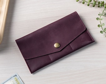 ladies money clip wallet
