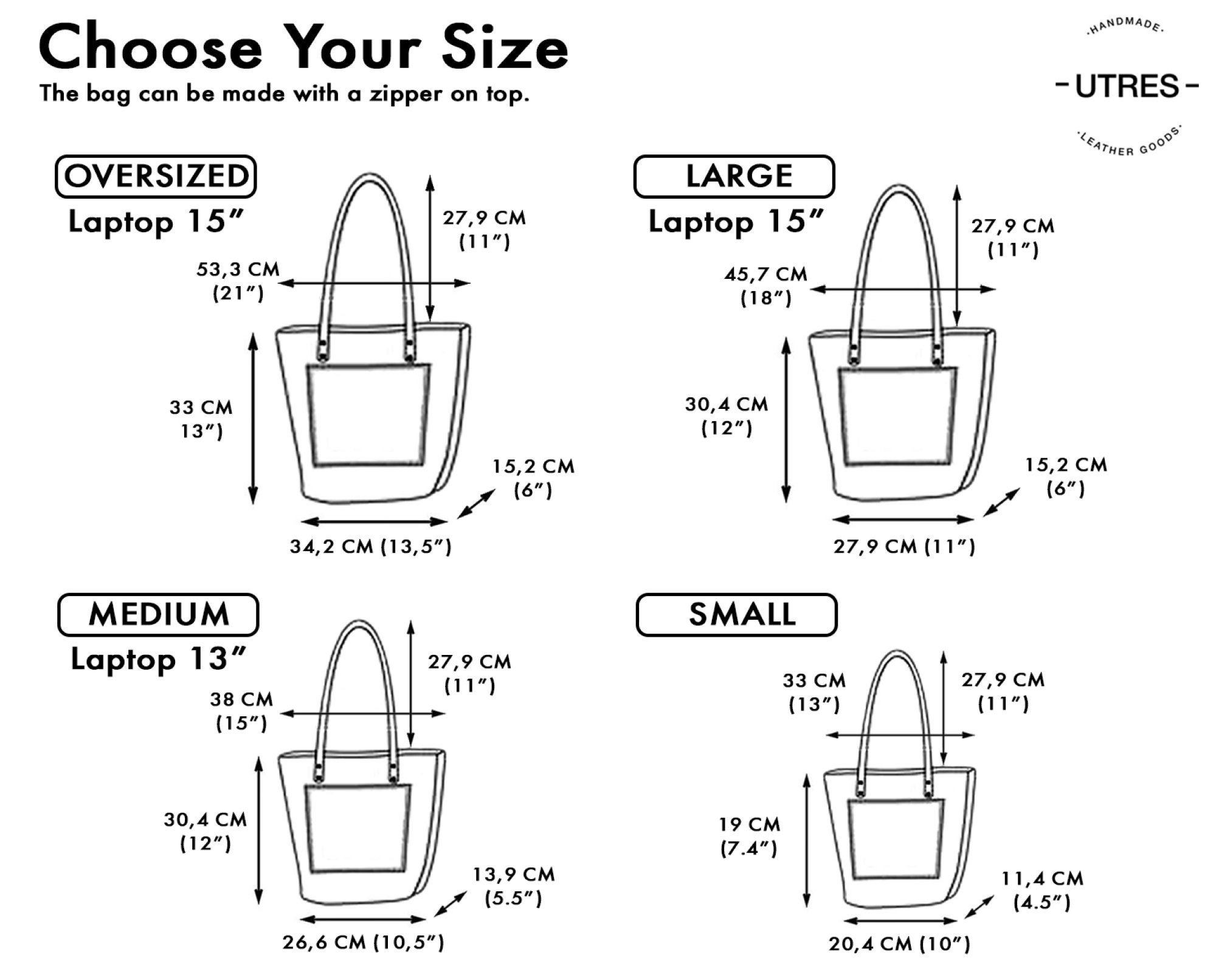 Personalized Leather Tote Laptop Bag Leather Shoulder Bag Etsy