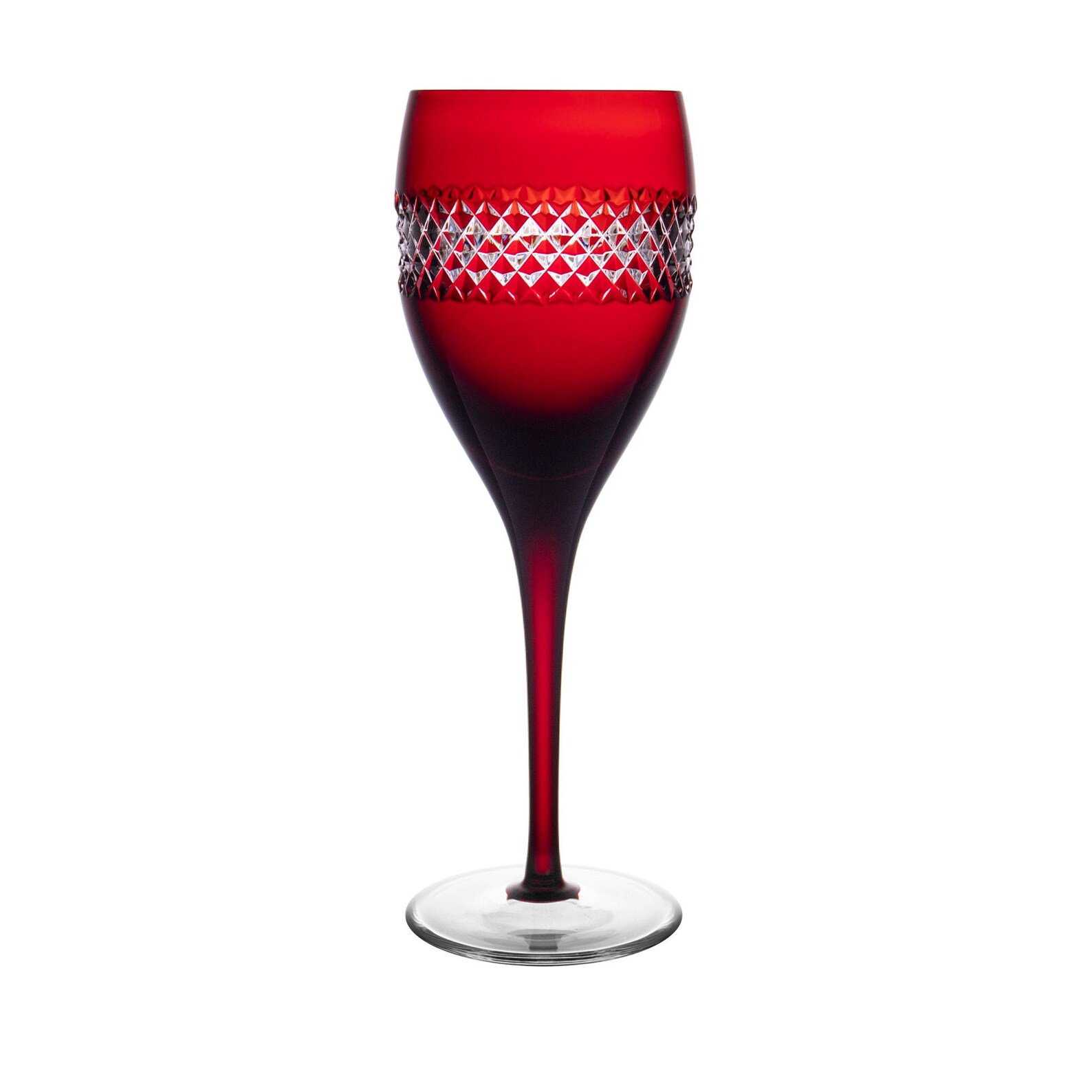 Waterford John Rocha Ruby Red Red Wine Glass Etsy