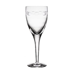 6 VERRES À vin rouge cristal d'Arques modèle TUILERIES VILLANDRY neuf