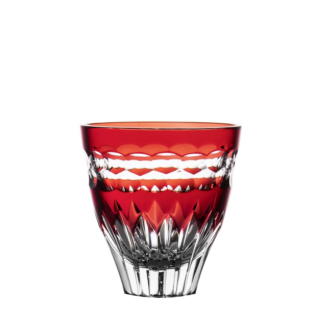 Ensemble de 4 verres à vodka en cristal Na Zdorovye de Fabergé