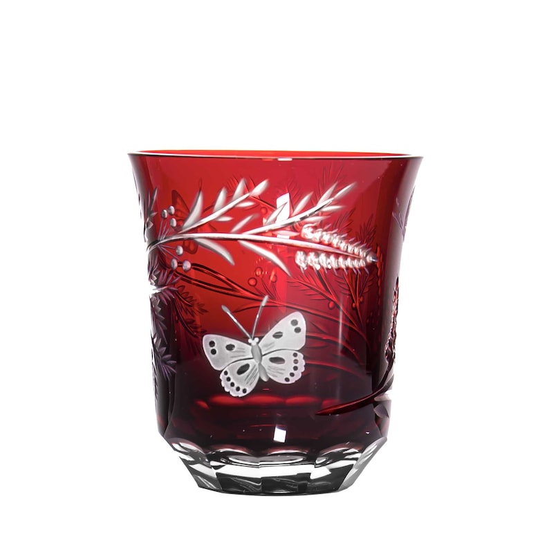 Ajka Crystal Butterfly Old Fashioned