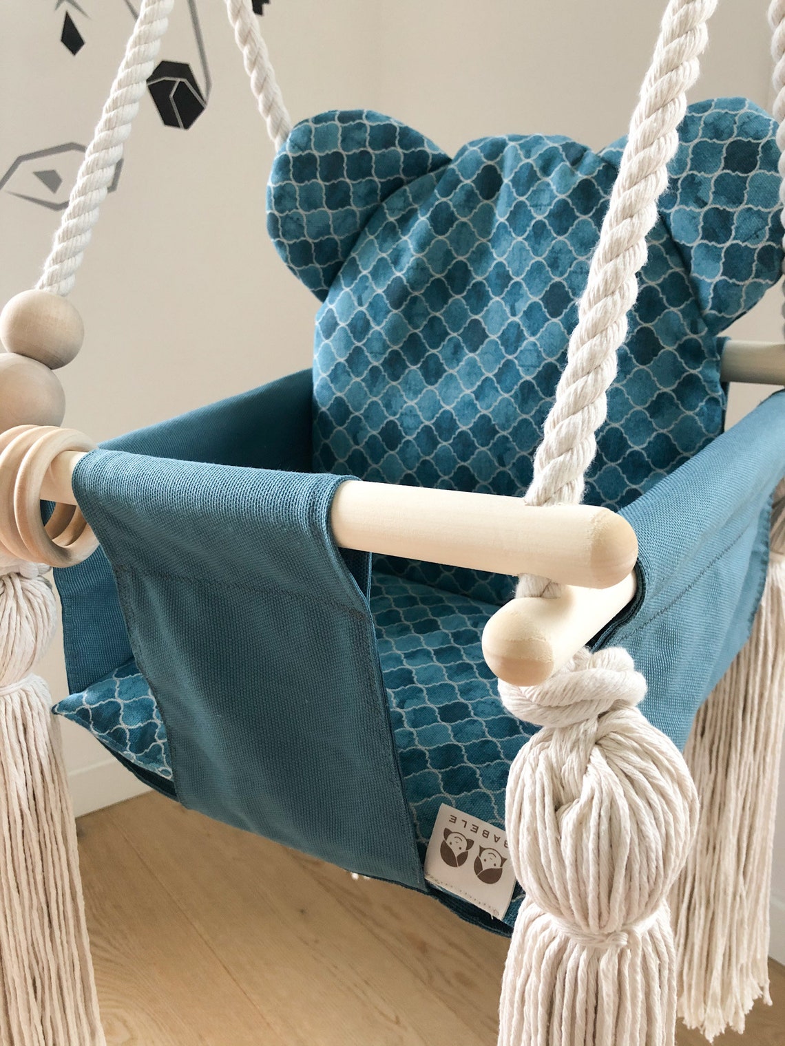 Baby Swing Indoor Swing First Birthday Giftbaby Toysmodern Etsy