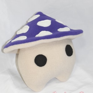 Mushroom plushie - Purple - mushroom guy - cottagecore plush - Kawaii Mushroom - Small Plush - Forest Creature Plush  - Mushroom Art Doll