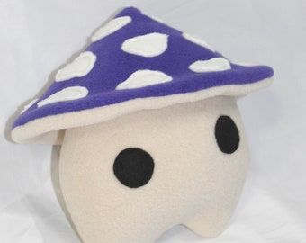 Mushroom plushie - Purple - mushroom guy - cottagecore plush - Kawaii Mushroom - Small Plush - Forest Creature Plush  - Mushroom Art Doll
