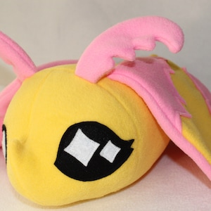 Rosy Maple Moth Plush - Ready to Ship! - Moth Plushie - Pastel Goth Decor - Kawaii Toys - Bug plushie - Moth Wings - Lolita Accessories