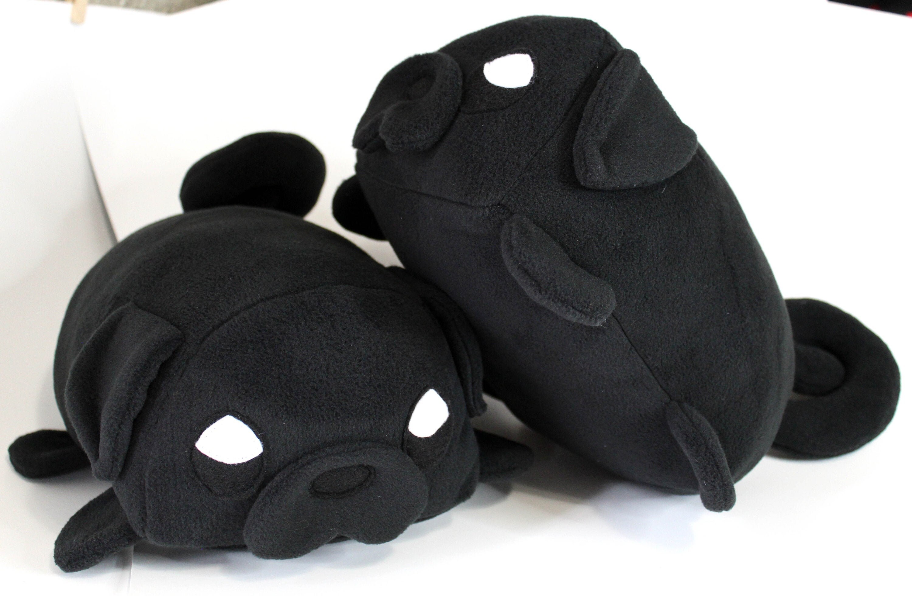Black pug best sale soft toy