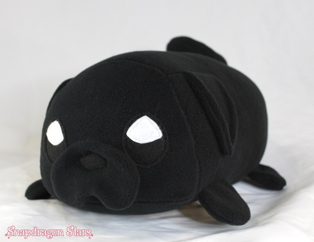 Black Pug Plushie Soft Cuddly Puppy Plush Ready to Ship Gifts for Pug Lovers Pug Plush Stuffed Animal Gifts for Dog Lovers Pugs Etsy Canada