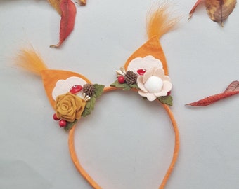 Squirrel Headband Etsy