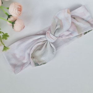 Knotted Headband, Baby headband, Baby Bow Headband, Toddler Headbands, Baby Head Wraps, Newborn Headbands, Girl Headband with floral print