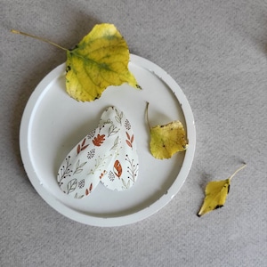 Fall Orange Leaves Hair Clips, Autumn Fall Snap Hair Clip Set, Halloween Hair Clips Set