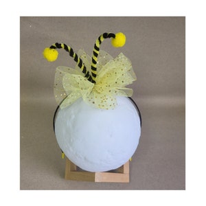 Yellow and Black Bee Crown, Bee Headband, Summer Birthday Party, Bumble Bee Baby Headband, Bee Birthday, Headband Queen Bee