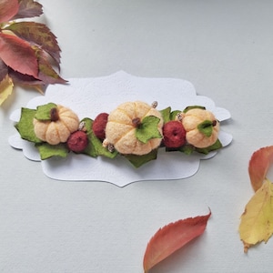 Pumpkin Headband, Halloween Pumpkin Baby Headband, First Halloween Headband, Fall Flower Headband, Fall Pumpkin Headband, Fall Crown