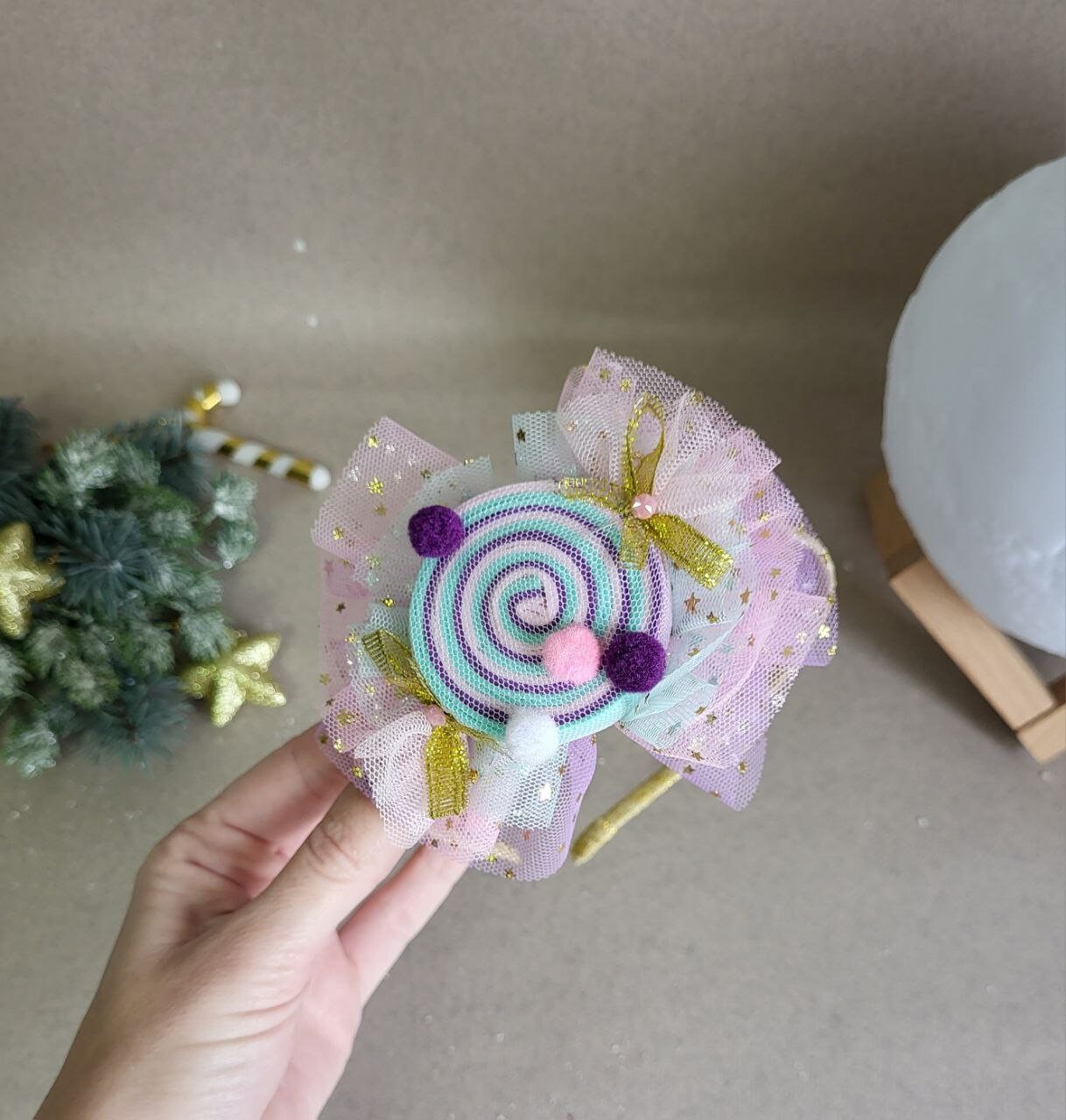 Christmas Candy Headband