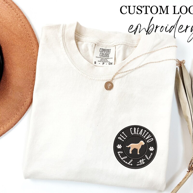 Logo embroidery t-shirt T-shirt main image 0