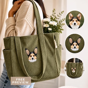 Personalized Cat Mom Tote Bag on Etsy