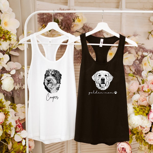 Dog Tank Top Etsy