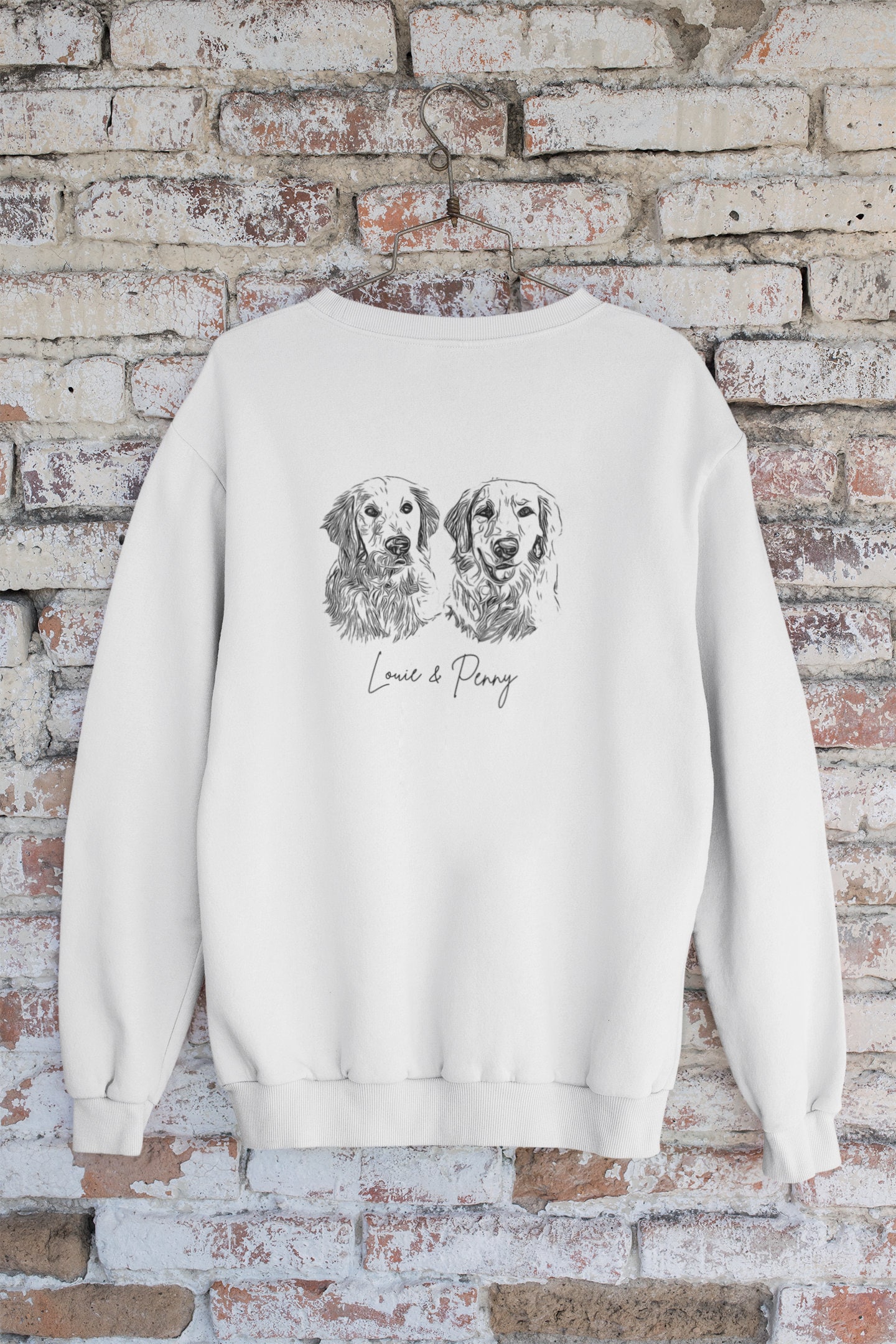 Personalized Pet Sweatshirt Pet Gifts Gift for Dog Mom Etsy