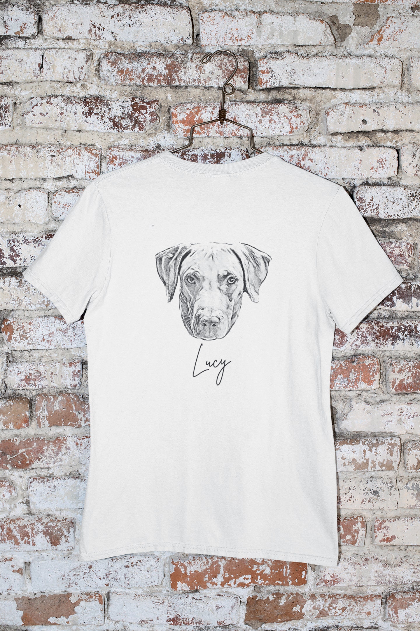 Dog Tshirt Dog Shirt Pet Face TShirt Personalized Etsy