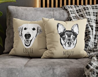 Custom Dog Photo Pillow, Cat Pillow, Cat Pillow, Personalized Pet