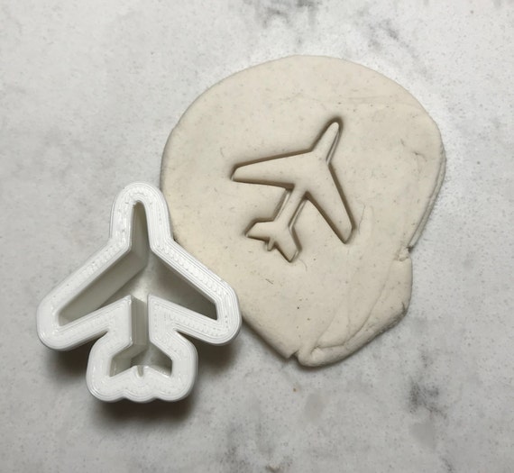 Airplane Cookie Cutter Plane Cookie Cutter PLA Cookie Etsy
