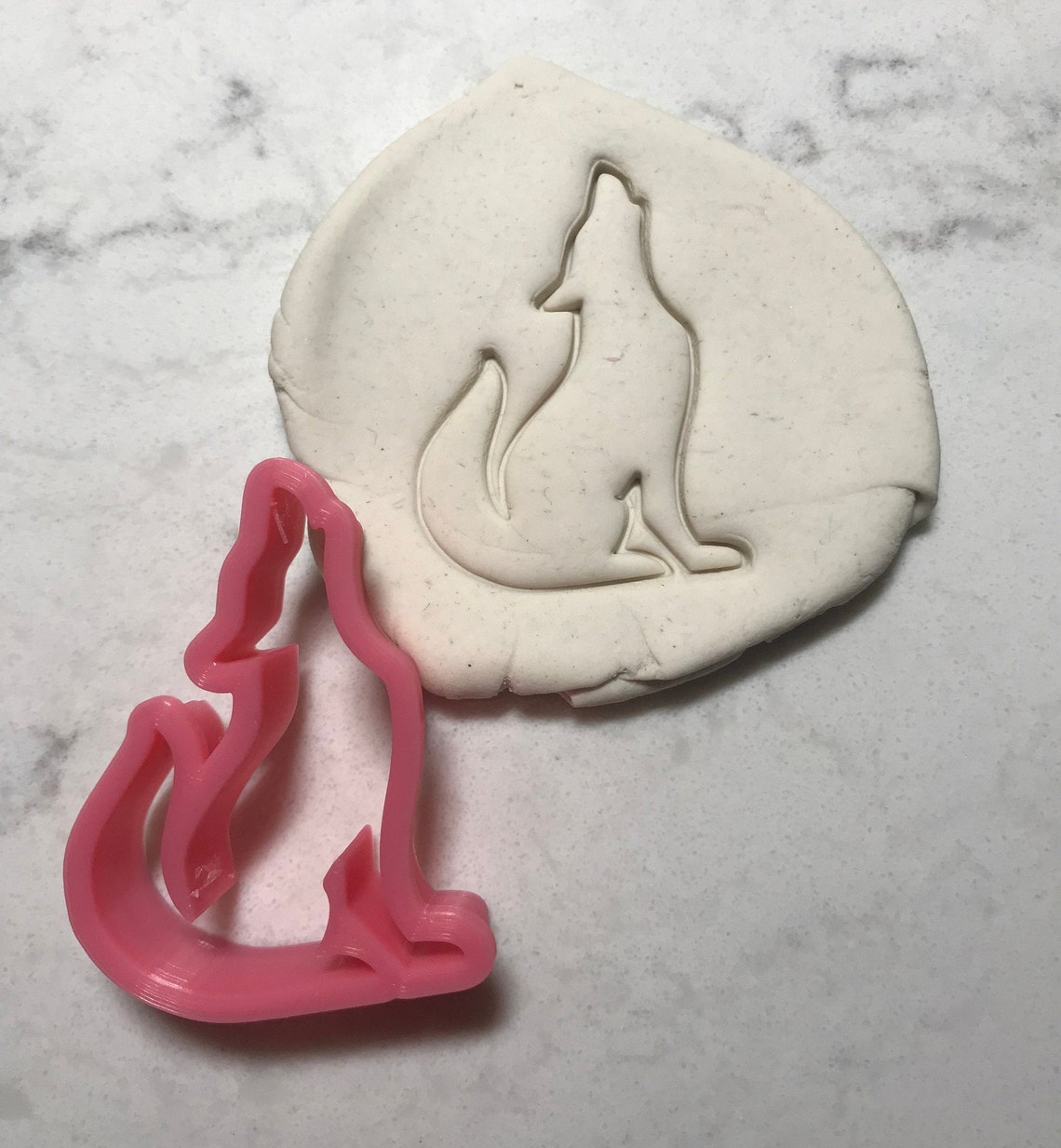 Howling Coyote Cutter Cookie Cutter PLA Cookie Cutter Etsy
