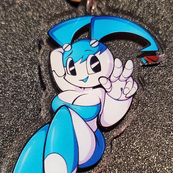 Jenny Wakeman XJ9 Acrylic Keychain Charm | My Life as a Teenage Robot | Zombiate