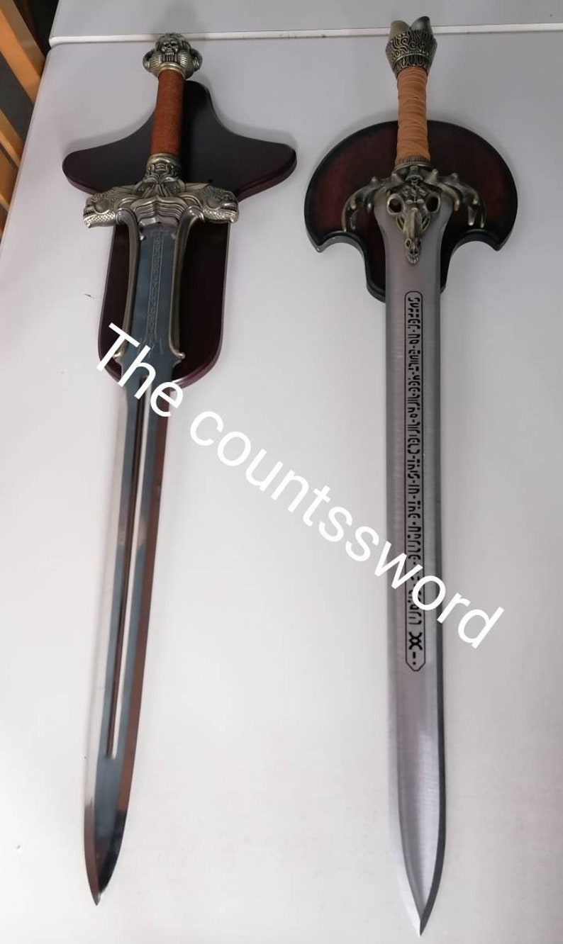 Sätt svärd Conan och Barbarian Fathers svärd bild 2