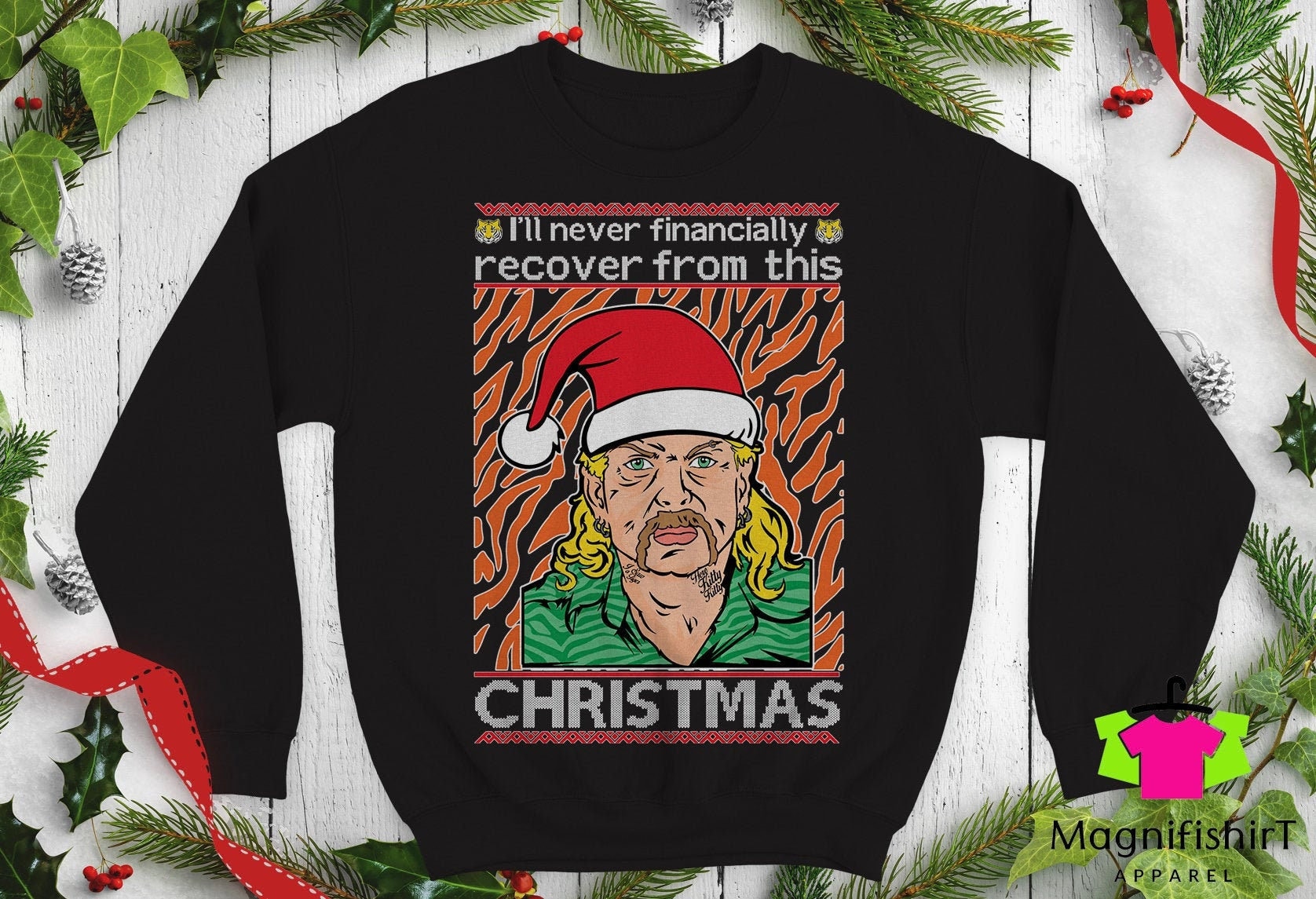 Joe Exotic Sweater Etsy