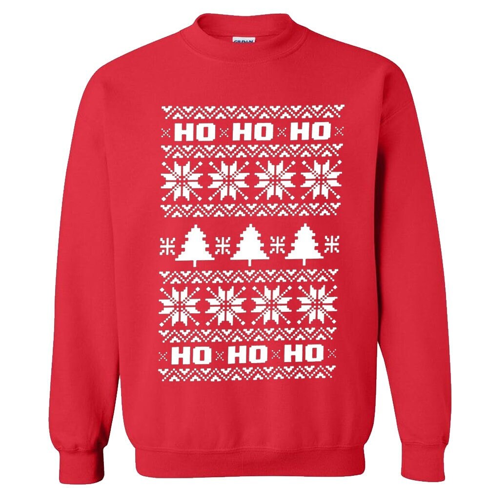 Discover Ho Ho Ho Ugly Christmas Sweater for Parties