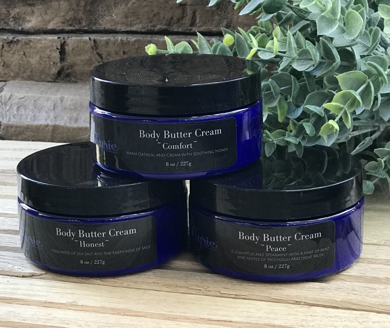 Body Butter Cream Scents Comfort Honest Peace Etsy