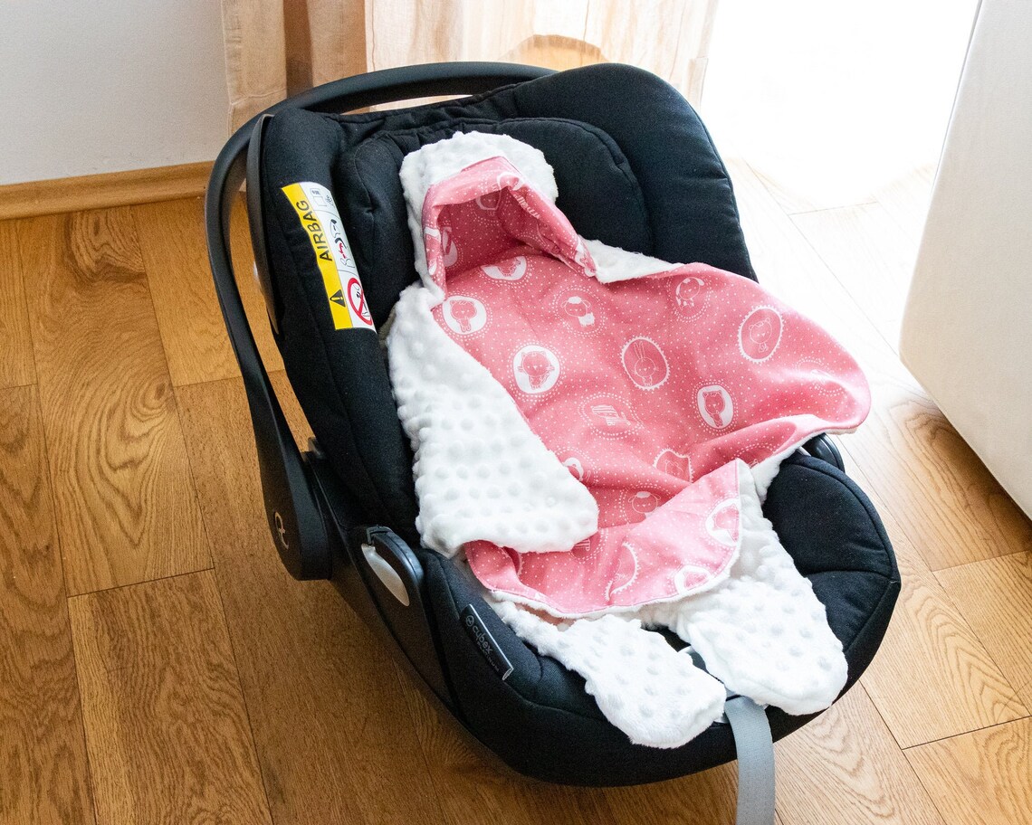 Car Seat Baby Blanket Baby Carrier Blanket Swaddle Blanket Etsy