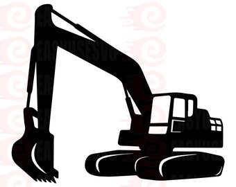 Download Excavator Svg Etsy