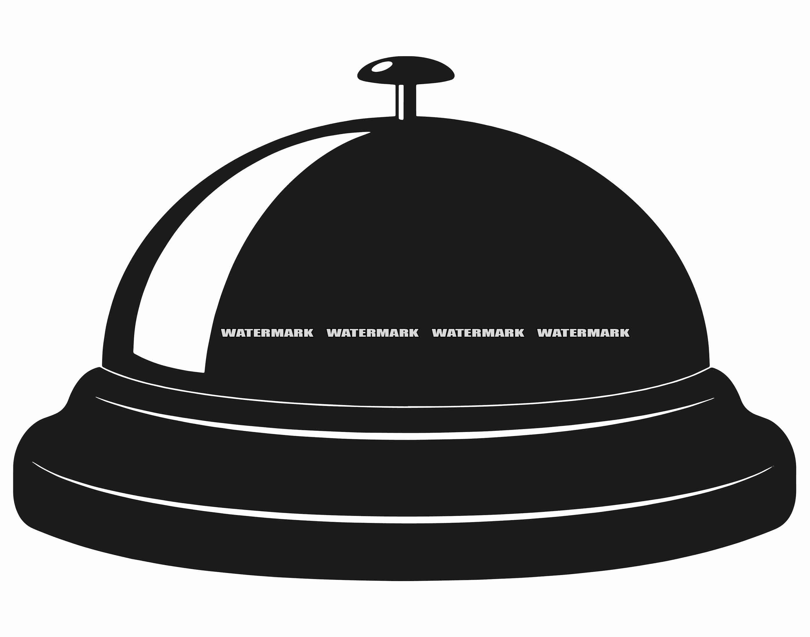 Desk Bell SVG Desk Bell Cut File Desk Bell DXF Desk Bell Etsy México