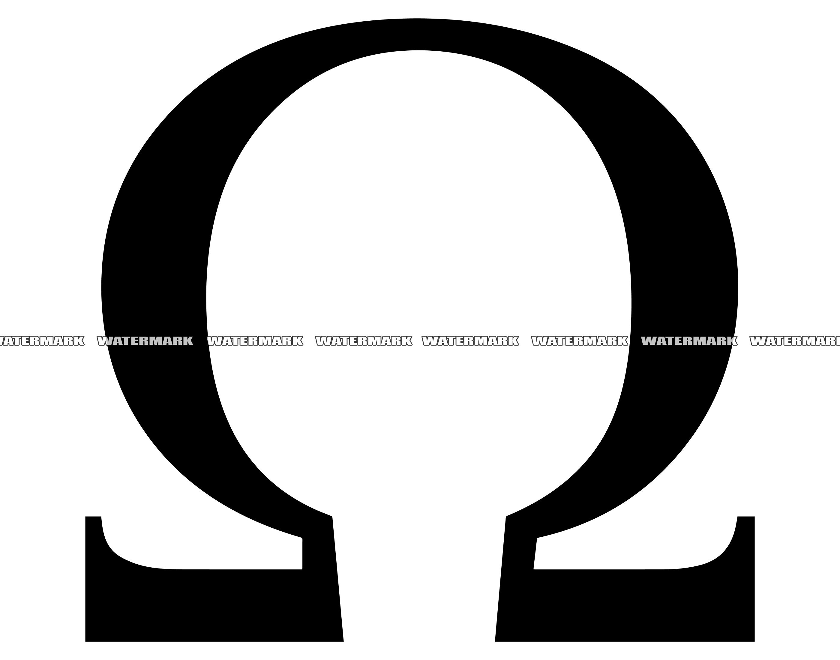 Omega Symbol SVG Omega Symbol Cut File Omega Symbol DXF - Etsy UK