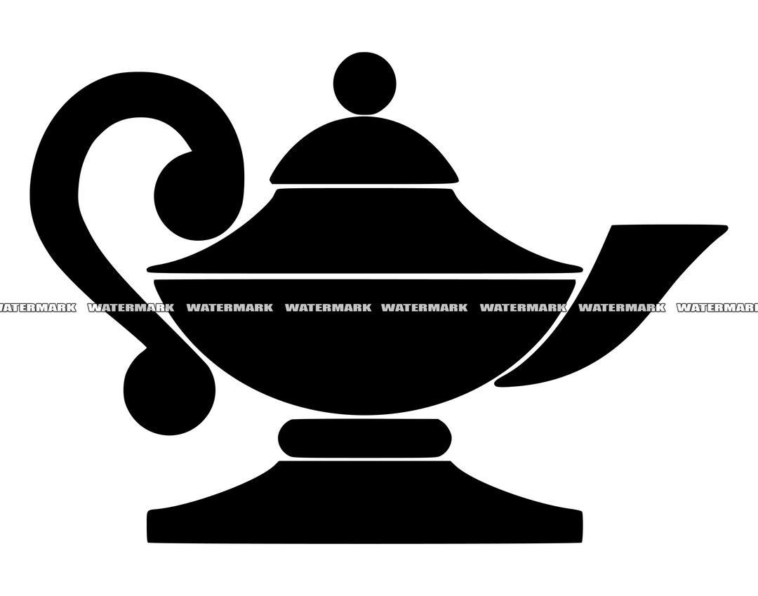 Genie SVG Genie Cut File Genie DXF Genie PNG Genie Etsy