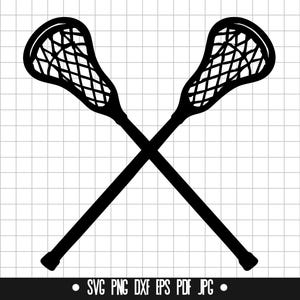 Lacrosse Sticks Svg, Crossed Sticks Svg, Lacrosse Svg, Sports Svg, Athlete Svg, Team Svg, Silhouette Svg, Cut File, Instant Download